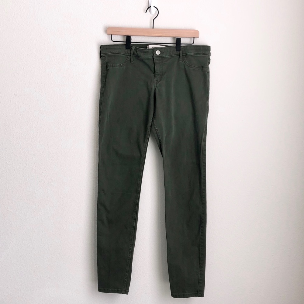 Hollister | Army Green Skinny Jeans